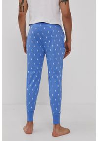 Polo Ralph Lauren Spodnie piżamowe 714830279003 męskie wzorzysta. Kolor: niebieski. Materiał: dzianina #2