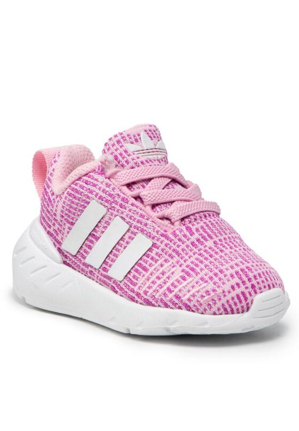 Adidas - adidas Buty Swift Run 22 El I GW8185 Różowy. Kolor: różowy. Materiał: materiał. Sport: bieganie