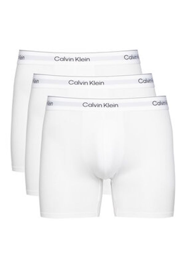 Calvin Klein Underwear Komplet bokserek LV00NB4394 Biały. Kolor: biały. Materiał: bawełna