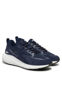 Lacoste Sneakersy L003 Evo 7-48SMA0052 Granatowy. Kolor: niebieski. Materiał: materiał