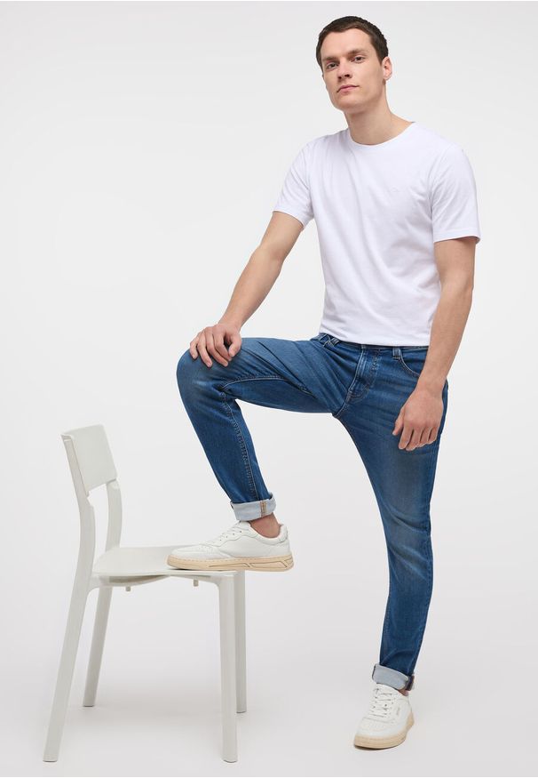 Mustang - MUSTANG OREGON SLIM K MĘSKIE SPODNIE JEANSOWE DENIM BLUE 1013712 5000 783