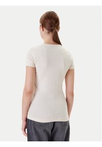 Guess T-Shirt W5YI08 J1314 Écru Regular Fit. Materiał: bawełna #5