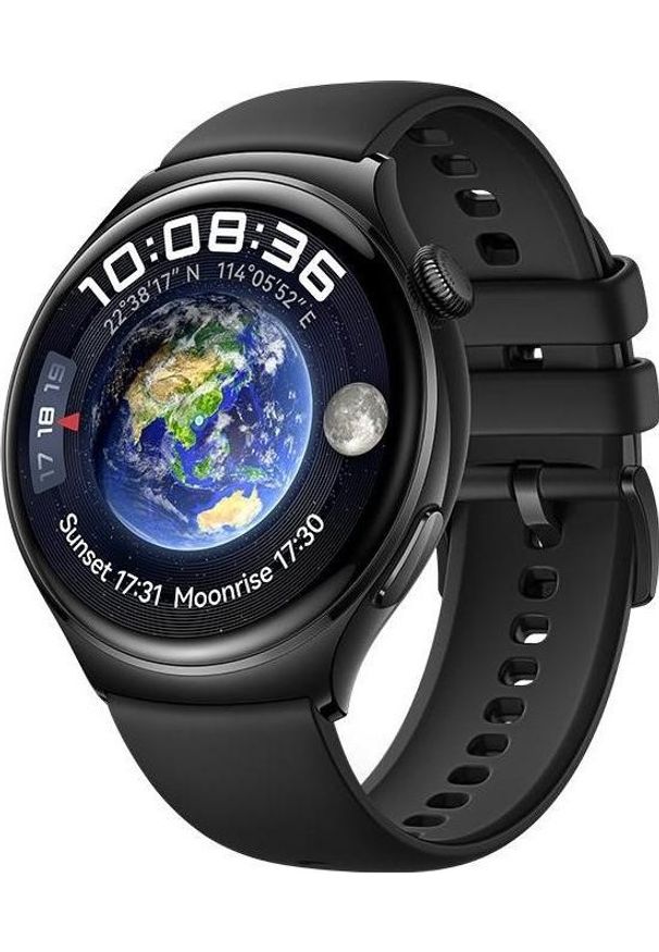 HUAWEI - Smartwatch Huawei Watch 4 Active Czarny (Archi-L19F). Rodzaj zegarka: smartwatch. Kolor: czarny