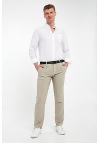 PAUL & SHARK - Spodnie męskie lniane PAUL&SHARK. Materiał: len #1