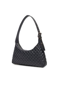 Guess Torebka HWEQG9 54117 Czarny. Kolor: czarny. Materiał: skórzane