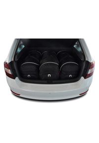 KJUST - Torby Do Bagażnika Skoda Rapid Spaceback 2012-2018 3Szt Kjust. Kolor: czarny. Styl: sportowy #1