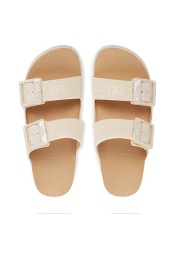 melissa - Melissa Klapki Melissa Cozy M Lover Platform Ad M 35977 Beżowy. Kolor: beżowy. Obcas: na platformie