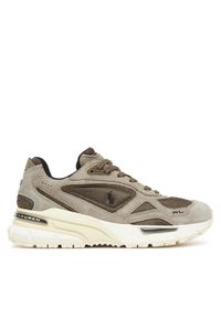 Polo Ralph Lauren Sneakersy Trackster 275 Sneaker 809974012003 Szary. Kolor: szary. Materiał: zamsz, skóra