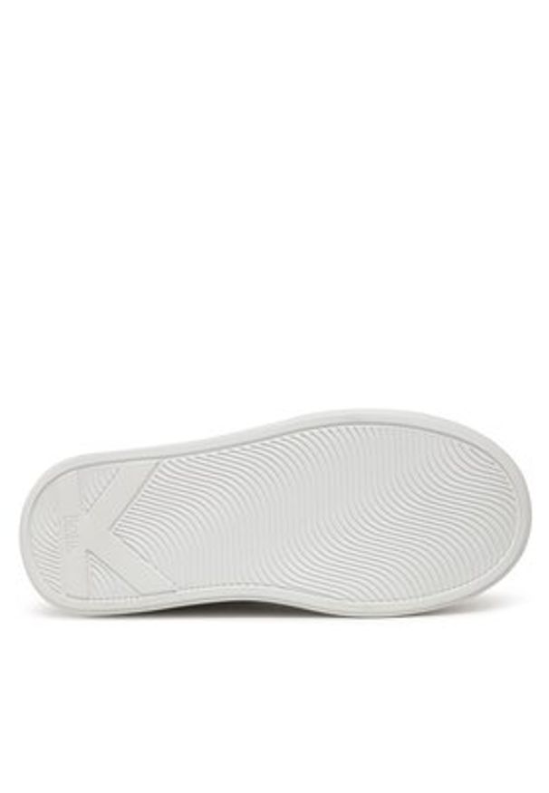 Karl Lagerfeld - KARL LAGERFELD Sneakersy KL63530N Biały. Kolor: biały. Materiał: skóra
