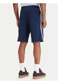 Adidas - adidas Szorty sportowe 3-Stripes KE3565 Granatowy Regular Fit. Kolor: niebieski. Materiał: bawełna. Styl: sportowy #2