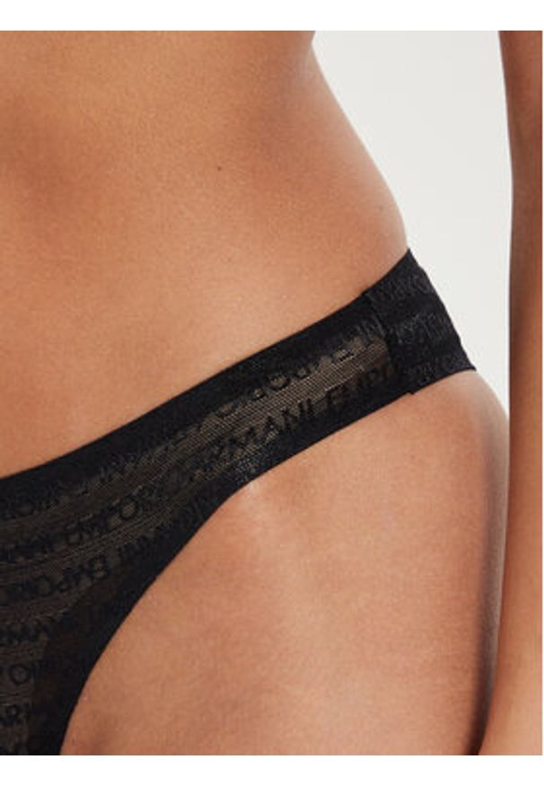 Emporio Armani Underwear Komplet 2 par fig brazylijskich 163337 3F204 00020 Czarny. Kolor: czarny. Materiał: syntetyk