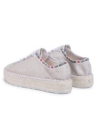 Love Moschino - LOVE MOSCHINO Espadryle JA10383G0AJL010A Beżowy. Kolor: beżowy. Materiał: syntetyk #3