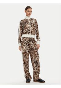 Puma Bluza T7 Leo Luxe 632342 Brązowy Regular Fit. Kolor: brązowy. Materiał: syntetyk #5