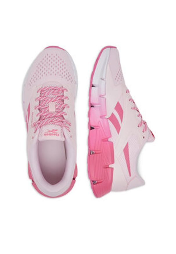 Reebok Sneakersy EO-ZIG DYNAMICA 100231945 Różowy. Kolor: różowy. Materiał: materiał