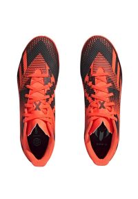 Adidas - Buty piłkarskie adidas X Speedportal Messi.4 M ID1737 pomarańczowe pomarańcze i czerwienie. Zapięcie: sznurówki. Kolor: pomarańczowy. Materiał: syntetyk, guma. Sport: piłka nożna #4