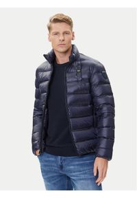 Blauer Kurtka puchowa 25WBLUC03090 Granatowy Regular Fit. Kolor: niebieski. Materiał: syntetyk