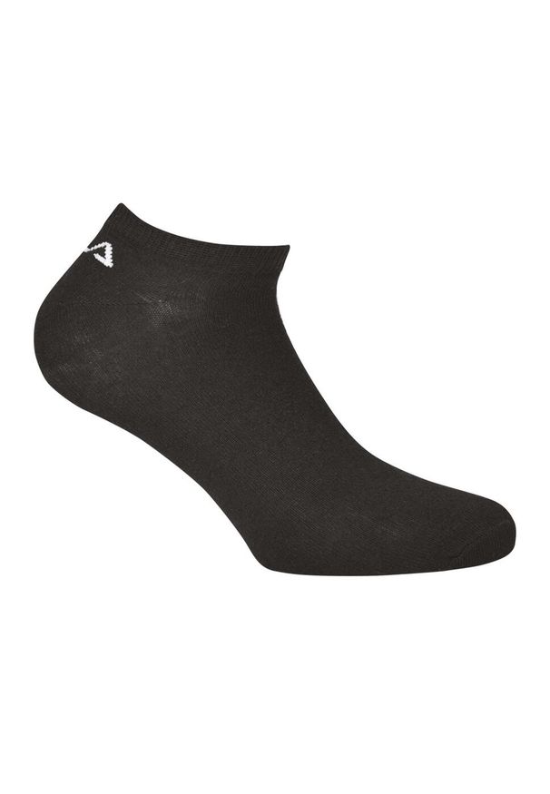 Fila Unisex Skarpetki Sneaker 3-Pak - Komfortowe i Trwałe. Kolor: czarny, szary, niebieski, wielokolorowy. Materiał: poliamid, bawełna