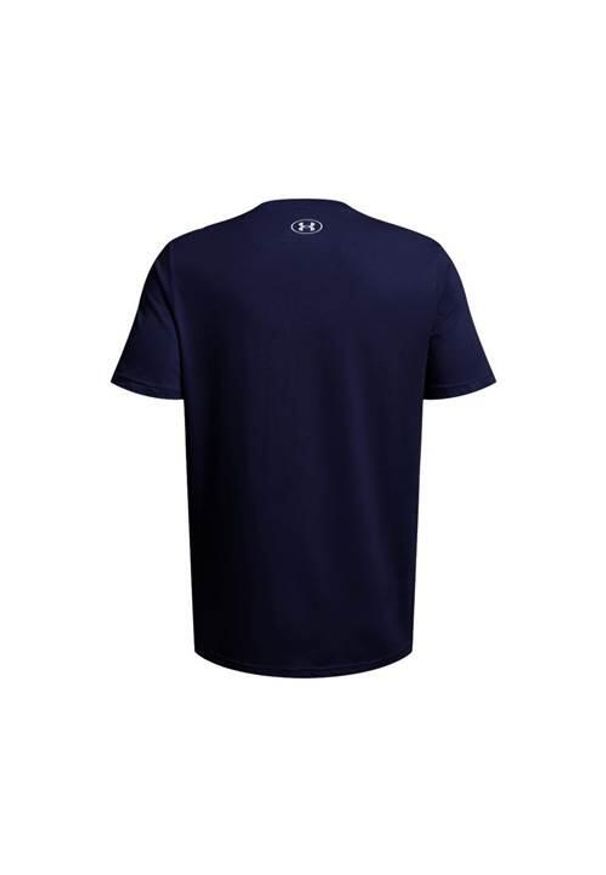 Koszulka sportowa męska Under Armour 1382911408. Kolor: niebieski. Długość rękawa: krótki rękaw. Długość: krótkie. Sport: fitness