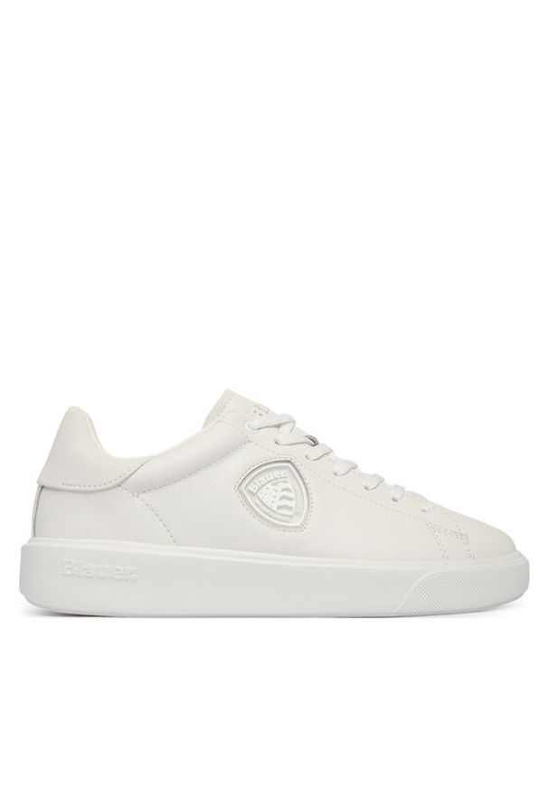 Blauer Sneakersy S6BUCK07 Biały. Kolor: biały. Materiał: skóra