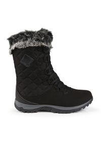 Regatta - Damskie buty zimowe Ldy Newley Thermo czarne. Okazja: na spacer. Kolor: czarny. Materiał: poliester, mikrofibra. Sezon: zima