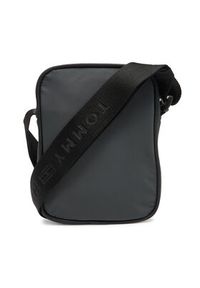 TOMMY HILFIGER - Tommy Hilfiger Saszetka Th Repreve Mini Reporter AM0AM13465 Szary. Kolor: szary. Materiał: materiał #5