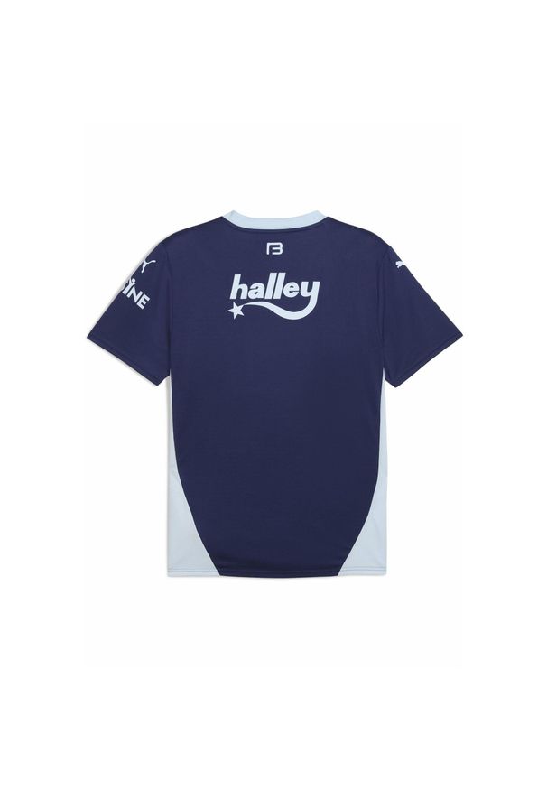 Puma - Męska koszulka Fenerbahçe SK 24/25 PUMA Blue Violet Icy. Kolor: niebieski