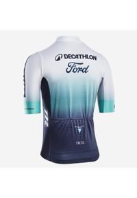 Tactic - Koszulka rowerowa MTB Decathlon Ford Racing Team Replica. Materiał: mesh