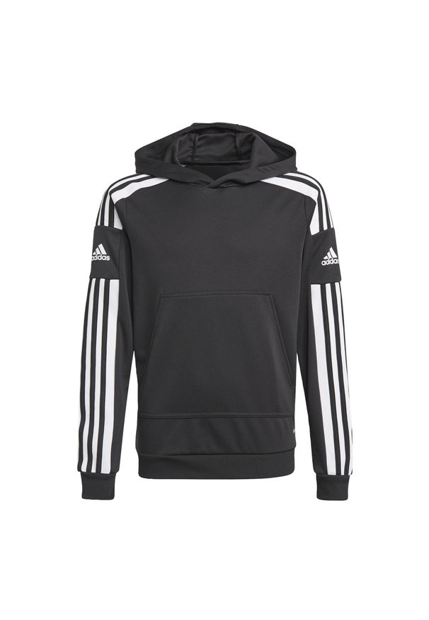 Adidas - Bluza piłkarska dla dzieci adidas Squadra 21 Hoody Youth. Kolor: czarny, biały, wielokolorowy. Sport: piłka nożna