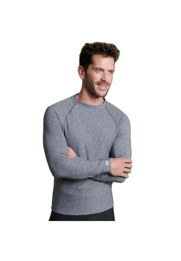 DAMART - Koszulka z długim rękawem Damart Comfort Thermolactyl 3. Kolor: szary. Długość rękawa: długi rękaw. Długość: długie