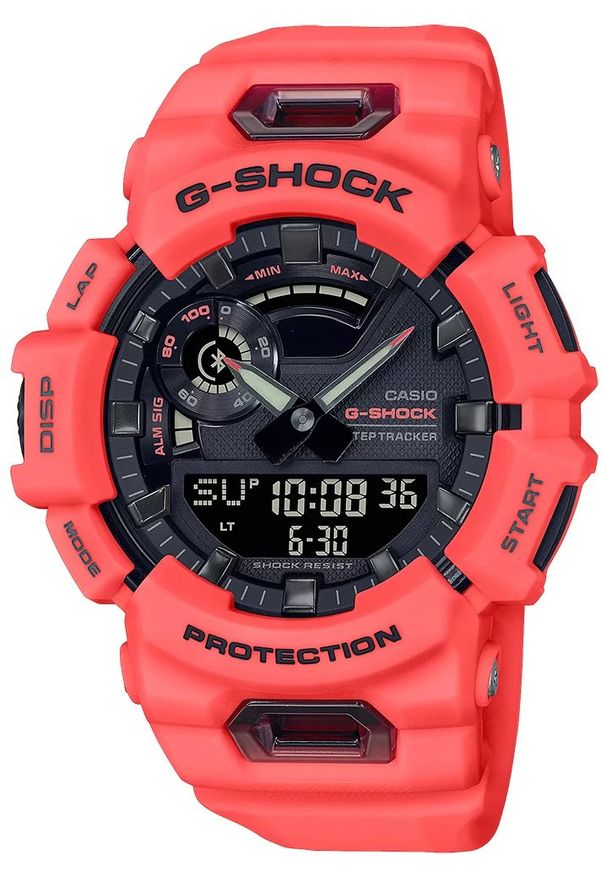 G-Shock - G-SHOCK ZEGAREK G-SQUAD GBA-900-4AER. Rodzaj zegarka: analogowe