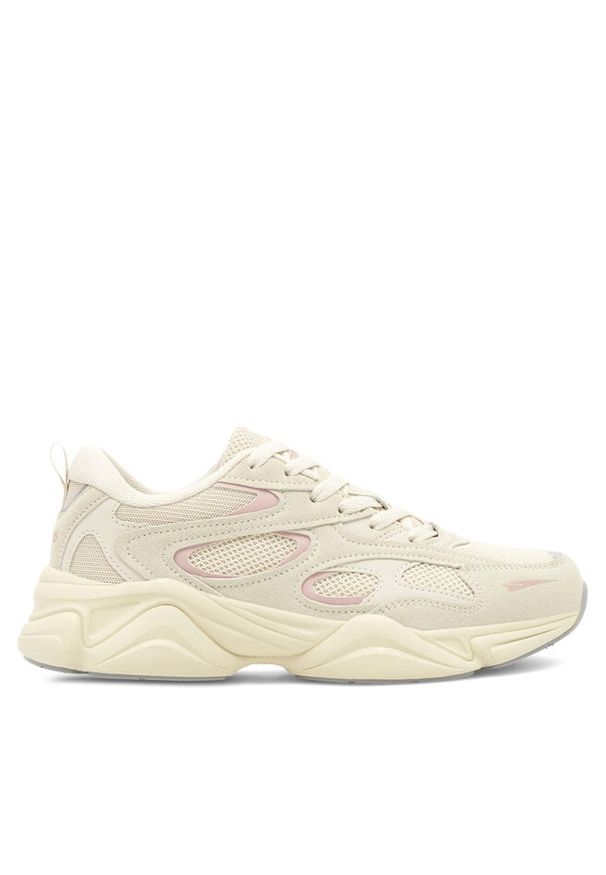 Sneakersy Sprandi. Kolor: beżowy