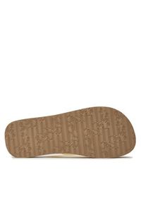 Calvin Klein Jeans Japonki Beach Sandal Flatform Monologo YW0YW01617 Écru. Materiał: syntetyk #3