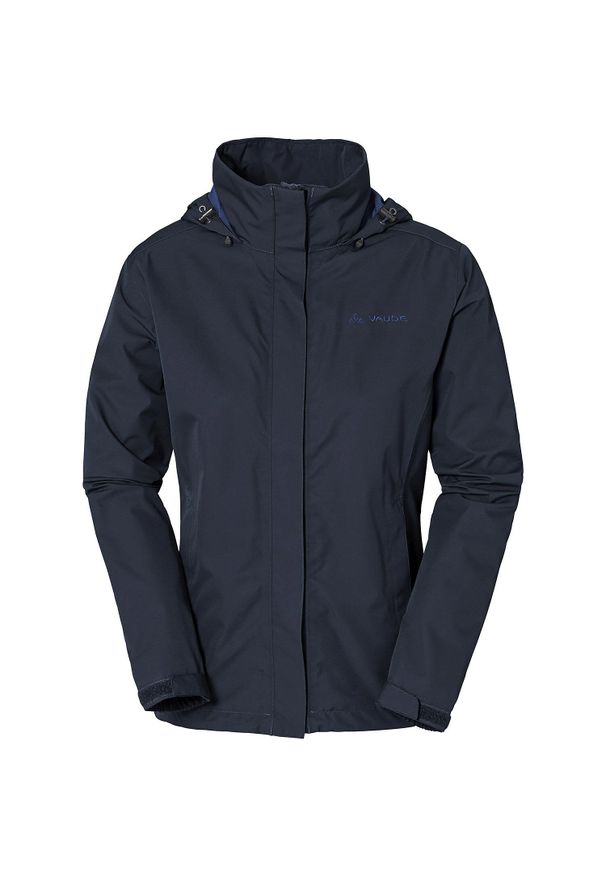 Kurtka przeciwdeszczowa damska Vaude Escape Light Jacket. Kolor: niebieski. Sport: turystyka piesza