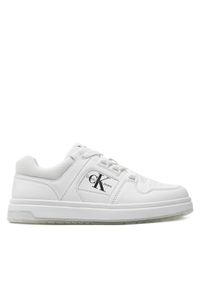 Calvin Klein Jeans Sneakersy V3X9-80864-1355 S Biały. Kolor: biały