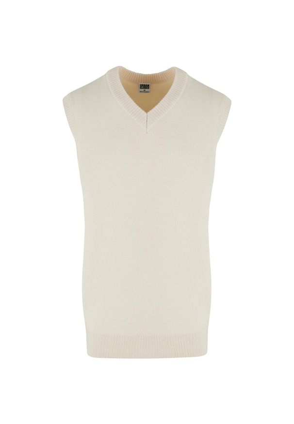 Sweter bez rękawów Urban Classics. Kolor: biały. Długość rękawa: bez rękawów