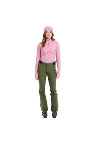 Spodnie narciarskie dla kobiet Protest Lole Softshell. Kolor: zielony. Materiał: softshell. Sezon: zima. Sport: narciarstwo
