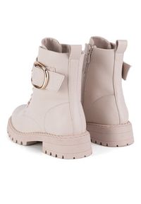 DeeZee Trzewiki WS6116-11 Beżowy. Kolor: beżowy. Materiał: materiał #3