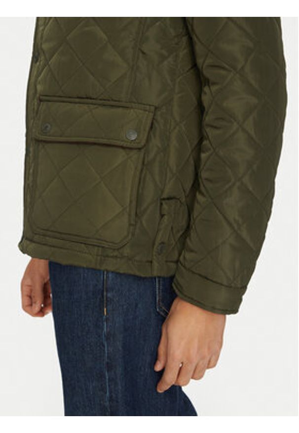 U.S. Polo Assn. Kurtka przejściowa MUP3790 Khaki Regular Fit. Typ kołnierza: polo. Kolor: brązowy. Materiał: syntetyk