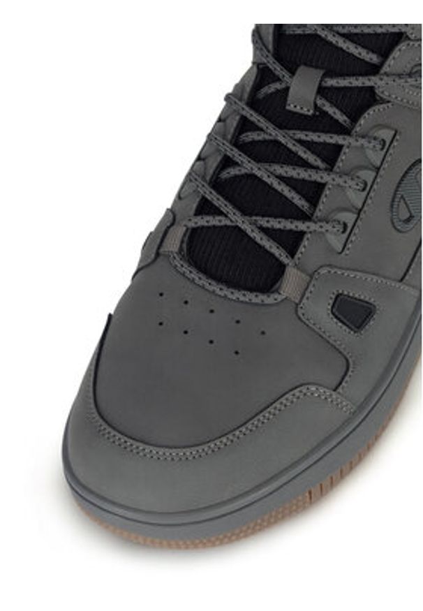Champion Sneakersy CEO-RD18 MID CORD S22295-ES014 Szary. Kolor: szary. Materiał: materiał