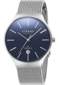 Zegarek Strand Zegarek męski Strand S701GDCLMC srebrny. Kolor: srebrny #1