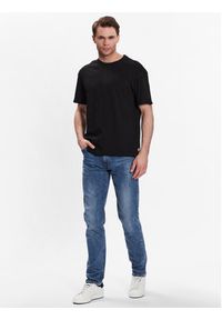 outhorn - Outhorn T-Shirt TTSHM456 Czarny Regular Fit. Kolor: czarny. Materiał: bawełna #5