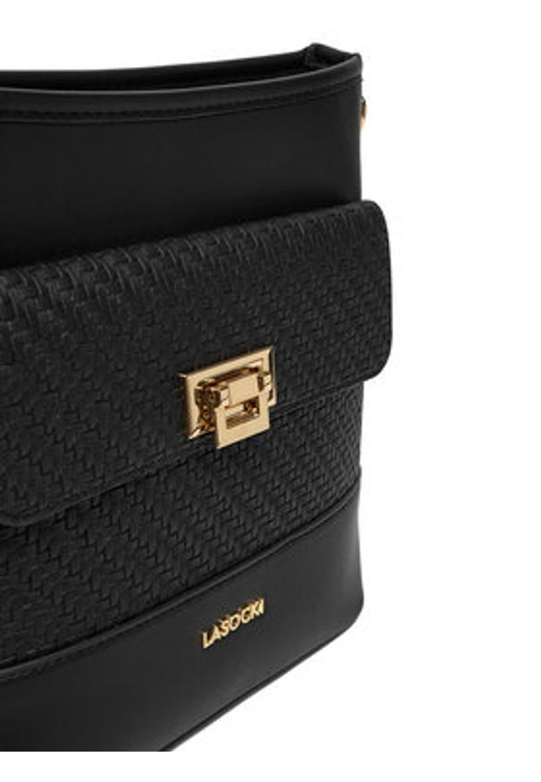 Lasocki Torebka CEO-LSK-M-003-07 Czarny. Kolor: czarny