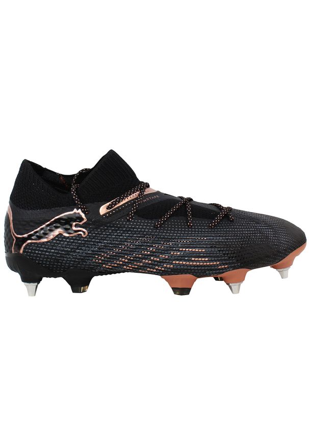 Puma - Buty piłkarskie PUMA Future 7 Ultimate MxSG pumacopper. Kolor: czarny. Sport: piłka nożna