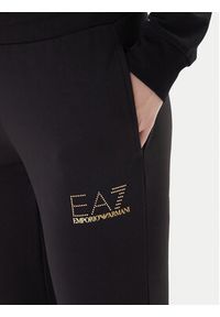 EA7 Emporio Armani Spodnie dresowe 8NTP66 TJ9RZ 1200 Czarny Regular Fit. Kolor: czarny. Materiał: syntetyk #2
