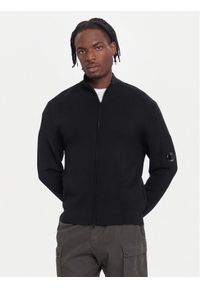 C.P. Company Sweter 19CMKN202A006595A Czarny Regular Fit. Kolor: czarny. Materiał: syntetyk #1