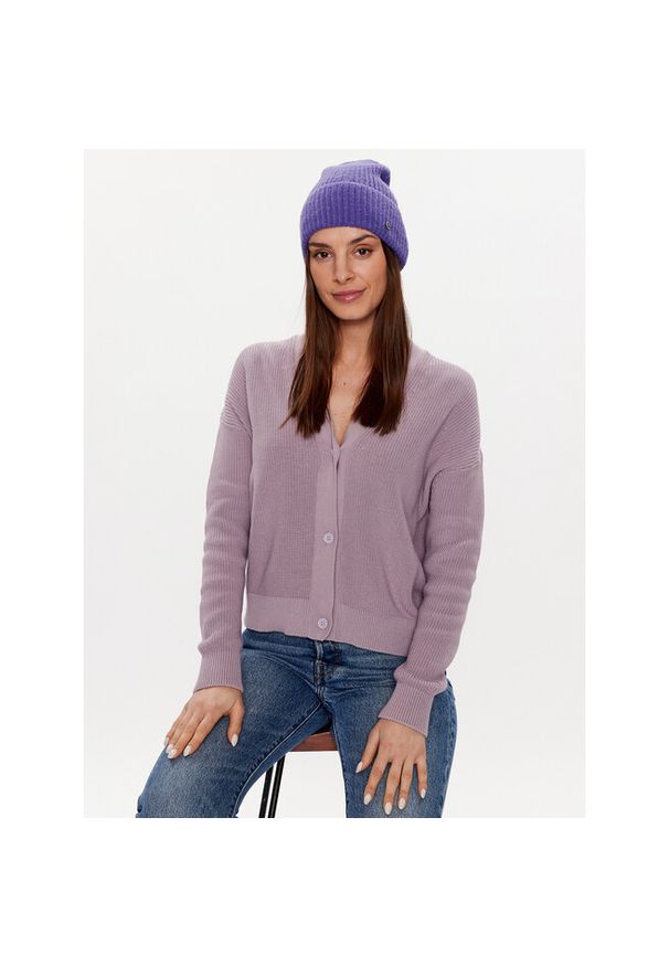 Czapka Liu Jo. Kolor: fioletowy