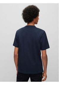 BOSS - Boss T-Shirt Teemeccano 50491713 Granatowy Relaxed Fit. Kolor: niebieski. Materiał: bawełna #8