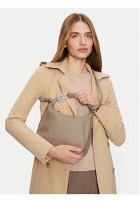 Armani Exchange Torebka 949193 4F793 14349 Beżowy. Kolor: beżowy. Materiał: skórzane