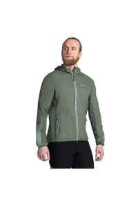 Kurtka Kilpi Rosa. Kolor: zielony. Materiał: nylon. Sport: outdoor, turystyka piesza #1