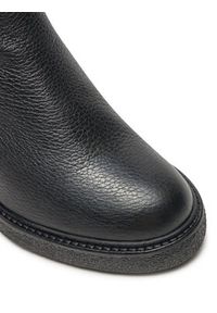 Clarks Botki Cassiano Zip 26178671 Czarny. Kolor: czarny. Materiał: skóra